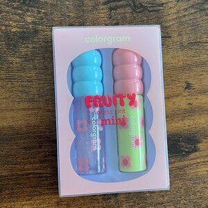 UNOPENED - COLORGRAM FRUITY GLASS TINT MINI SET 03 WARM | Korean Lip Stain Tint
